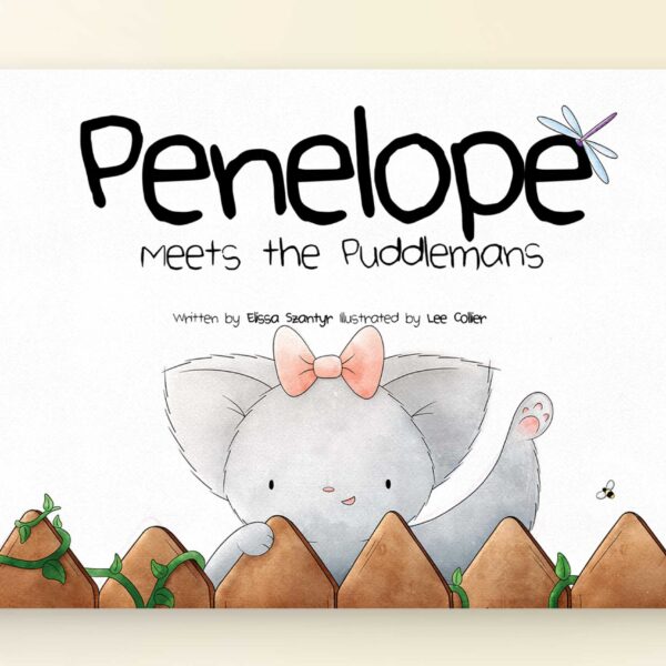 Penelope Meets the Puddlemans PAPERBACK ~ English Translation