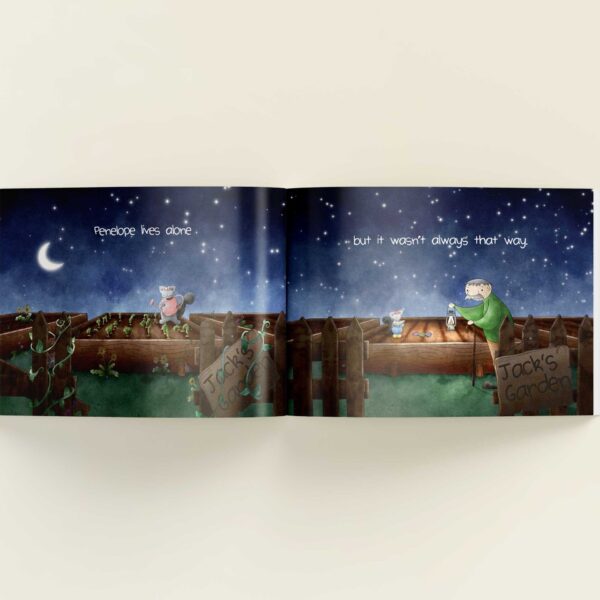 Alternative view of Penelope Meets the Puddlemans PAPERBACK ~ English Translation