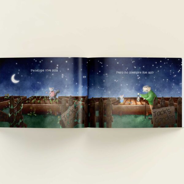 Alternative view of Penelope Meets the Puddlemans PAPERBACK ~ Spanish Translation